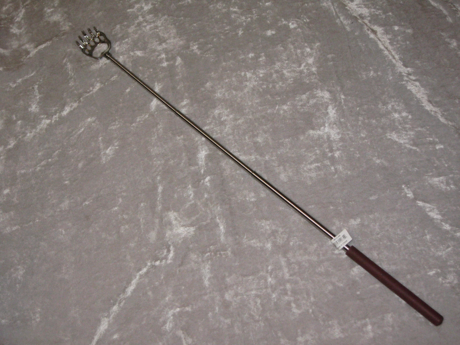 18" Telescopic Back Scratcher Extendable Pocket Claw Metal Compact NEW!