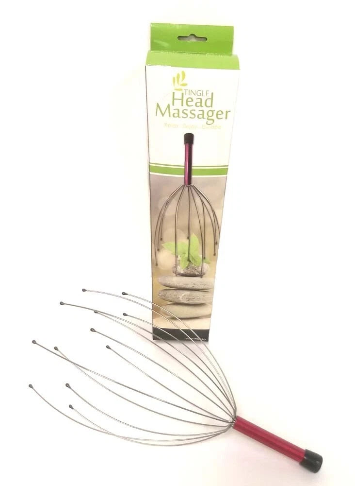 New TINGLE Octopus Head Scalp Neck Massager Scratcher Relax Calm Stress Relief