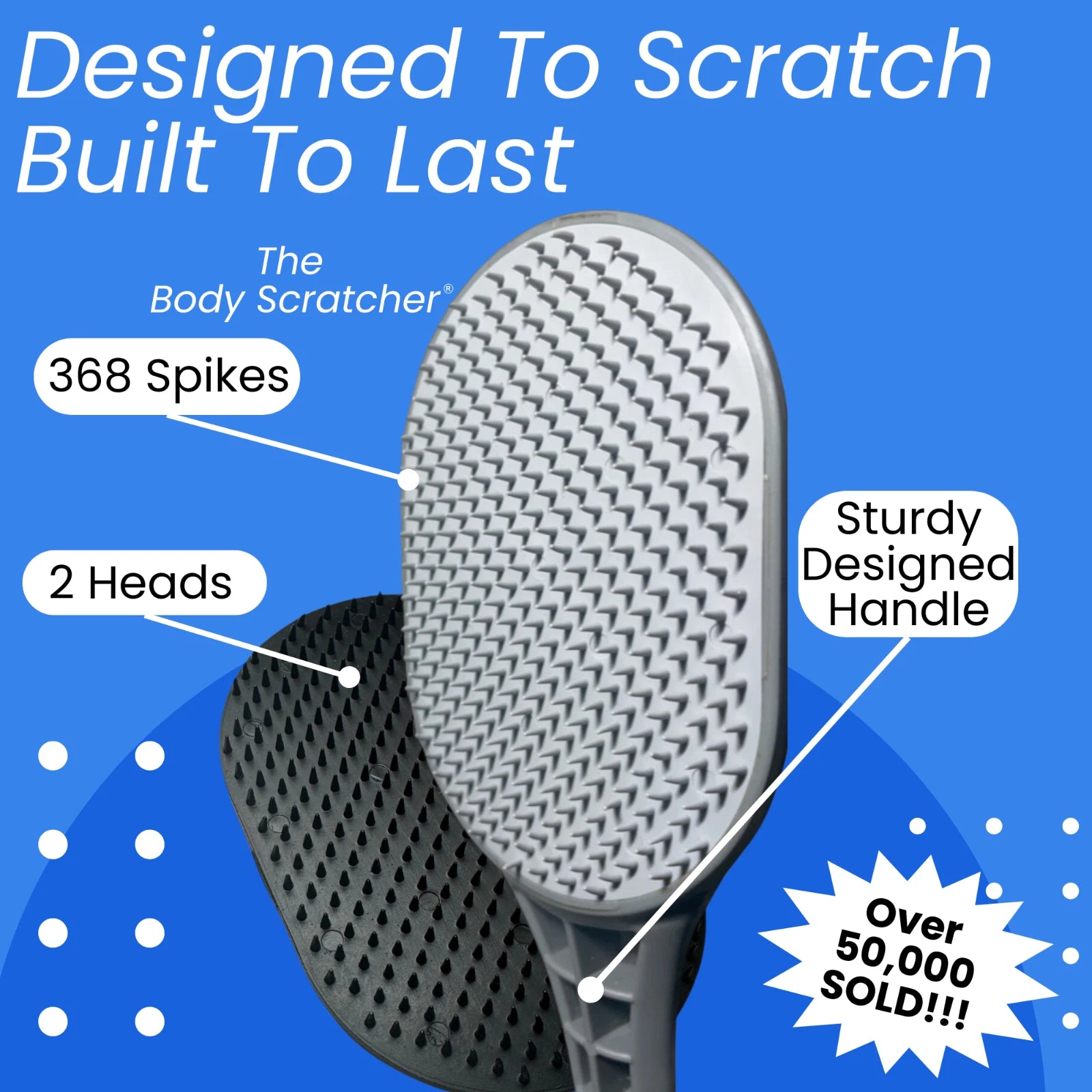 World's Greatest Back Scratcher! We Guarantee It Or Your Money Back!
