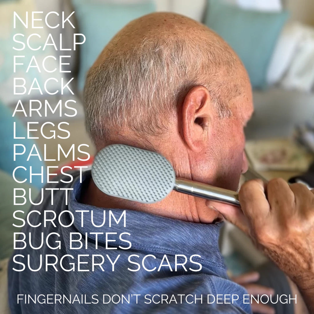 The Extendable Body Scratcher-2 Sided Telescopic Back Scratcher-Feels Amazing!