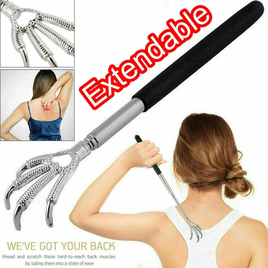 Adjustable 58cm Extending Back Scratcher Massager Telescopic Portable Massage UK