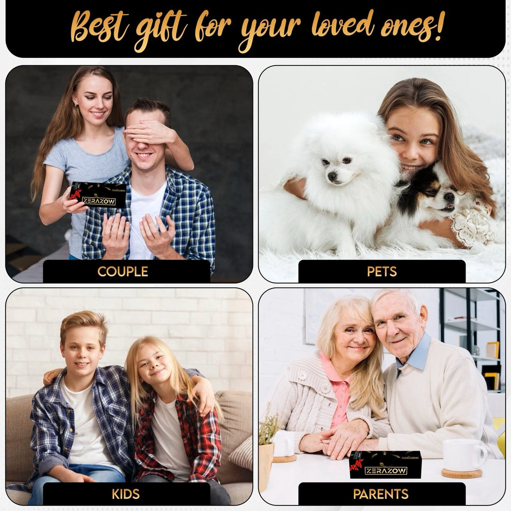 ZERAZOW® Telescoping Back Scratcher 9Pcs Set Includes | Backscratcher for Men