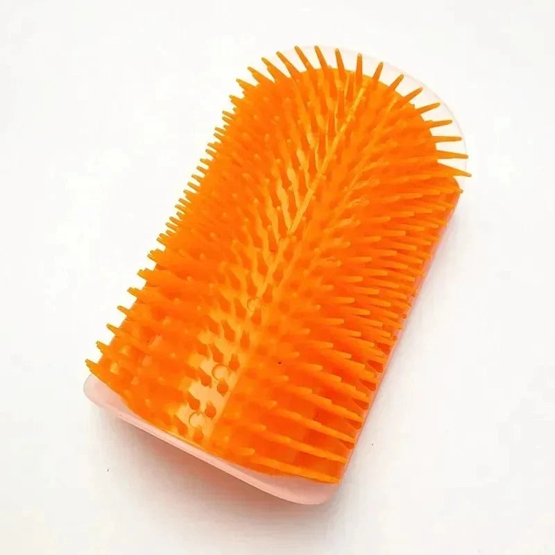 Cat Corner Brush Comb Massager for Cat Arch Plastic Scratcher Remove Hair Comb G