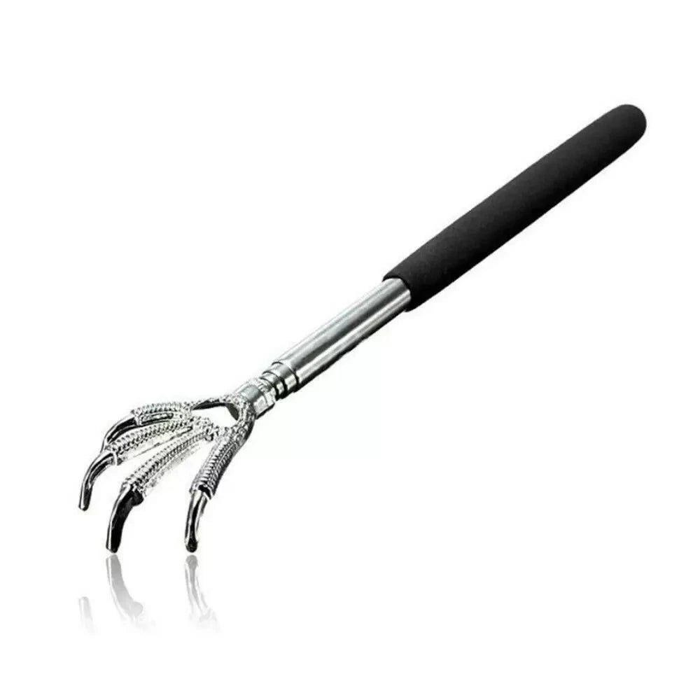 4pc Eagle Claw Telescopic Metal Back Scratcher Massager Relief Extends to 33"