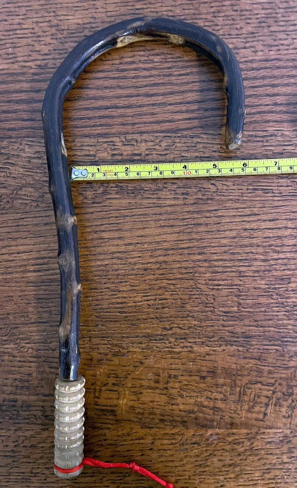 Natural Wood Massage Cane / Back Scratcher - Self Massager Tool - Approx. 15"