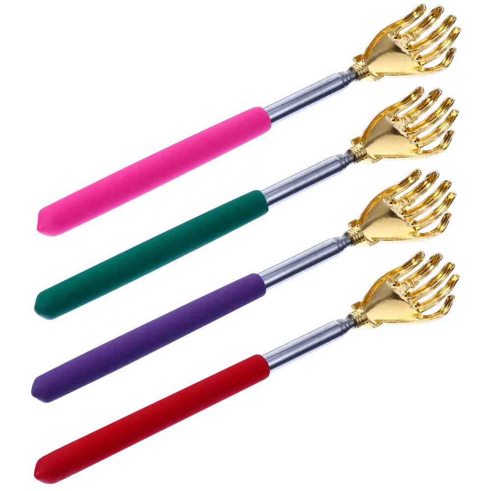 4pcs Back Scratcher Manual Back Massager Claw Scratcher-