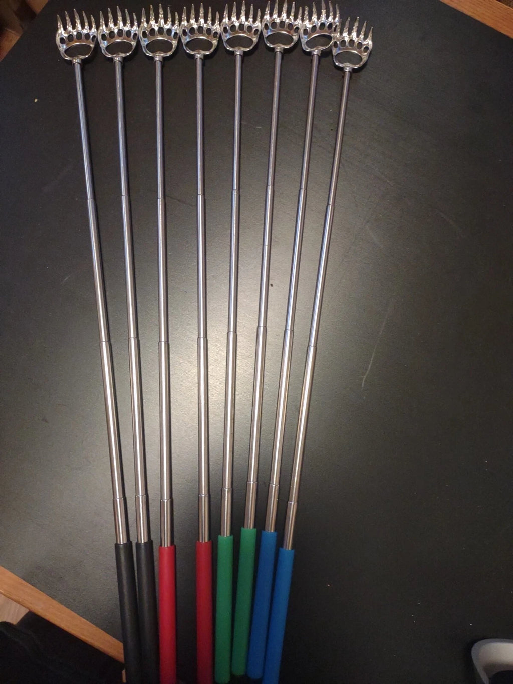 150BULK LOT  BACK SCRATCHERS EXTENDABLE 22" BLUE BLACK RED GREEN(SHIP FROM USA)
