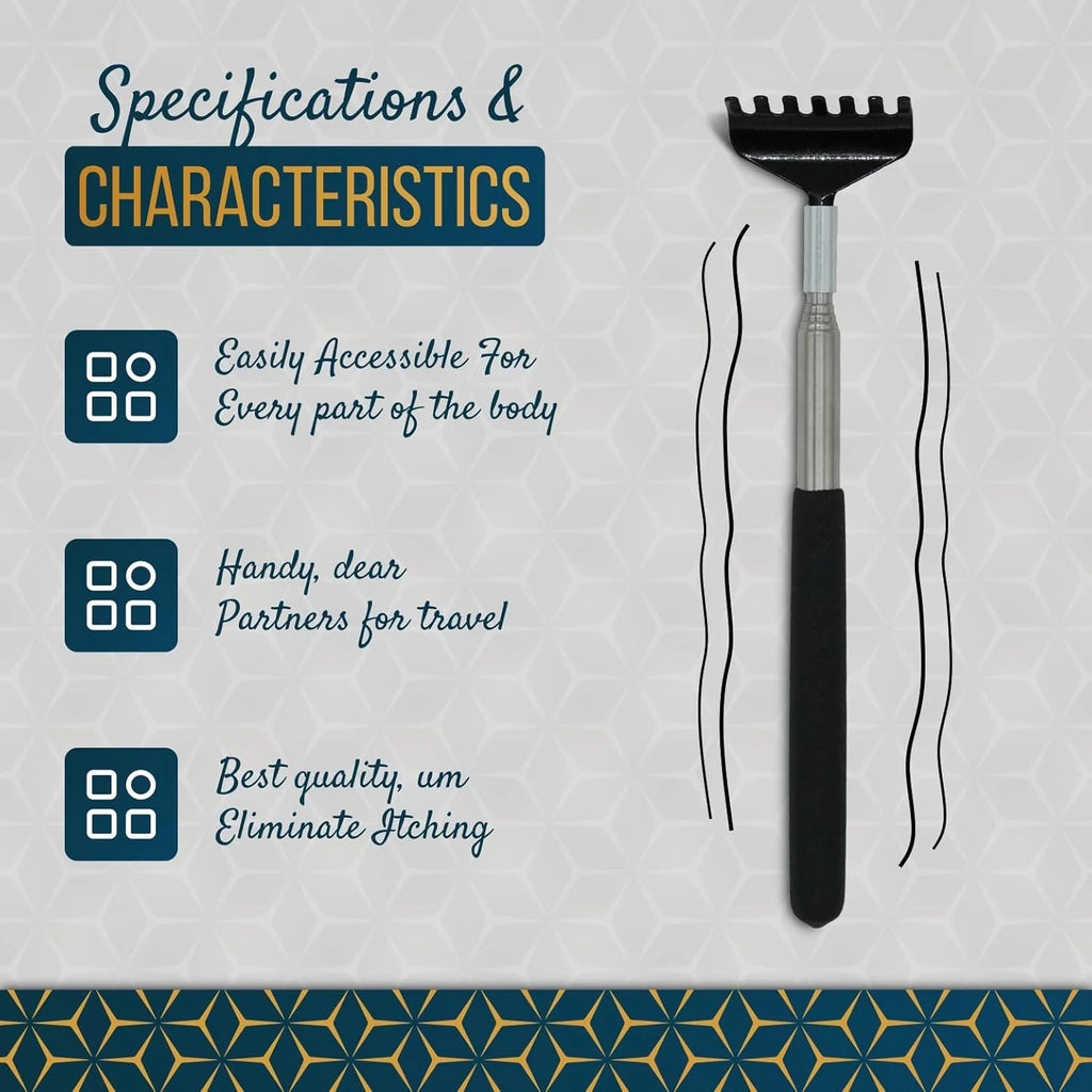 2 Pack Back Scratcher Against itching. Stainless Steel Back Scratcher for Women