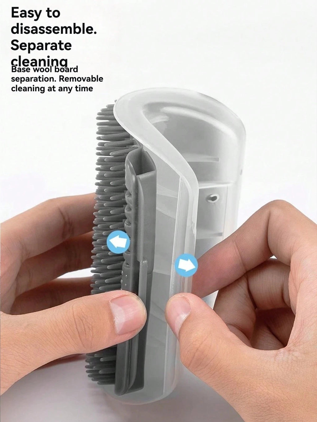 1x Cat Self Groomer Brush Wall Corner Grooming Brush Massage hair scratcher