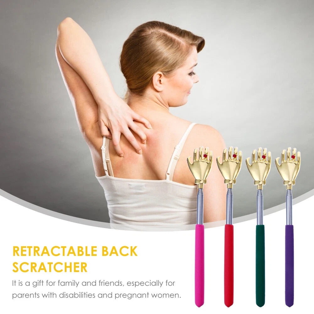 4pcs Back Scratcher Manual Back Massager Claw Scratcher-