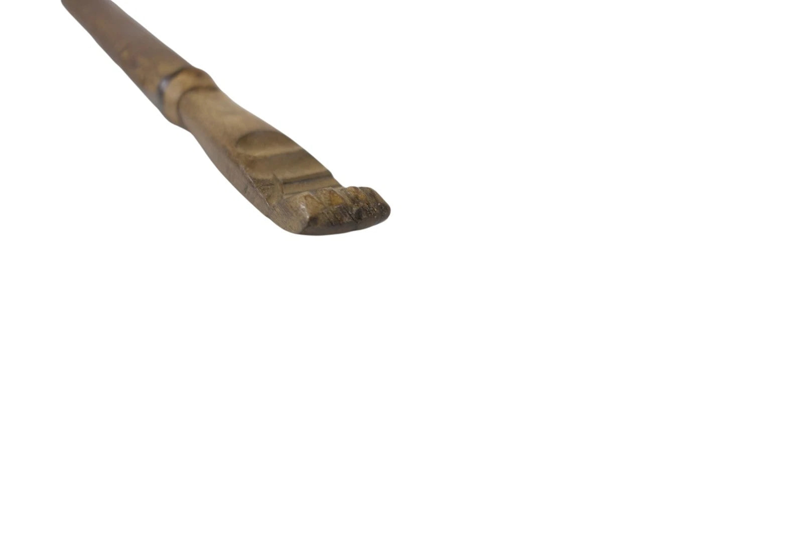 Vintage Japanese Bamboo Back Scratcher Massage Tool Souvenir Showa Era 15.8"