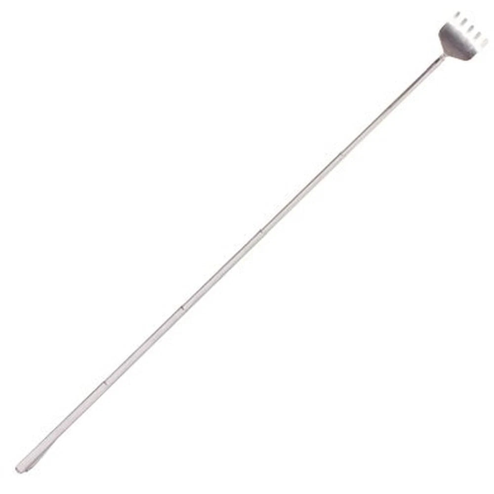 6 inch Stainless Steel Telescopic Back Scratcher Claw Massager for back