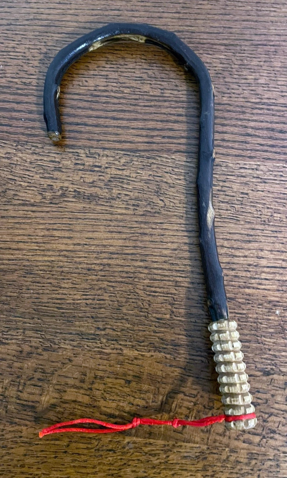 Natural Wood Massage Cane / Back Scratcher - Self Massager Tool - Approx. 15"