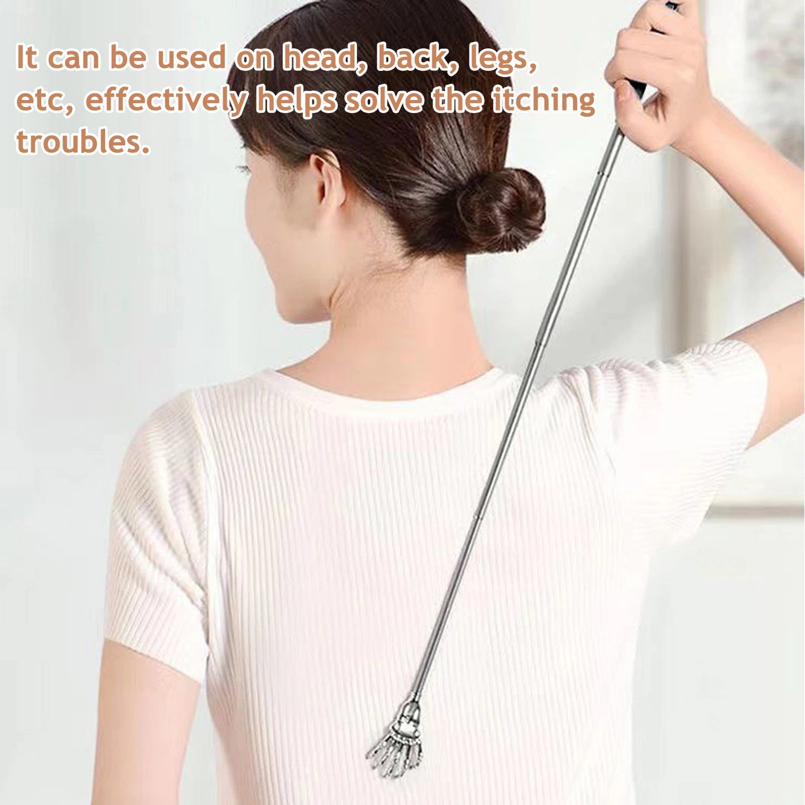 Portable Extendable Telescopic Back Scratcher Massager B0P2