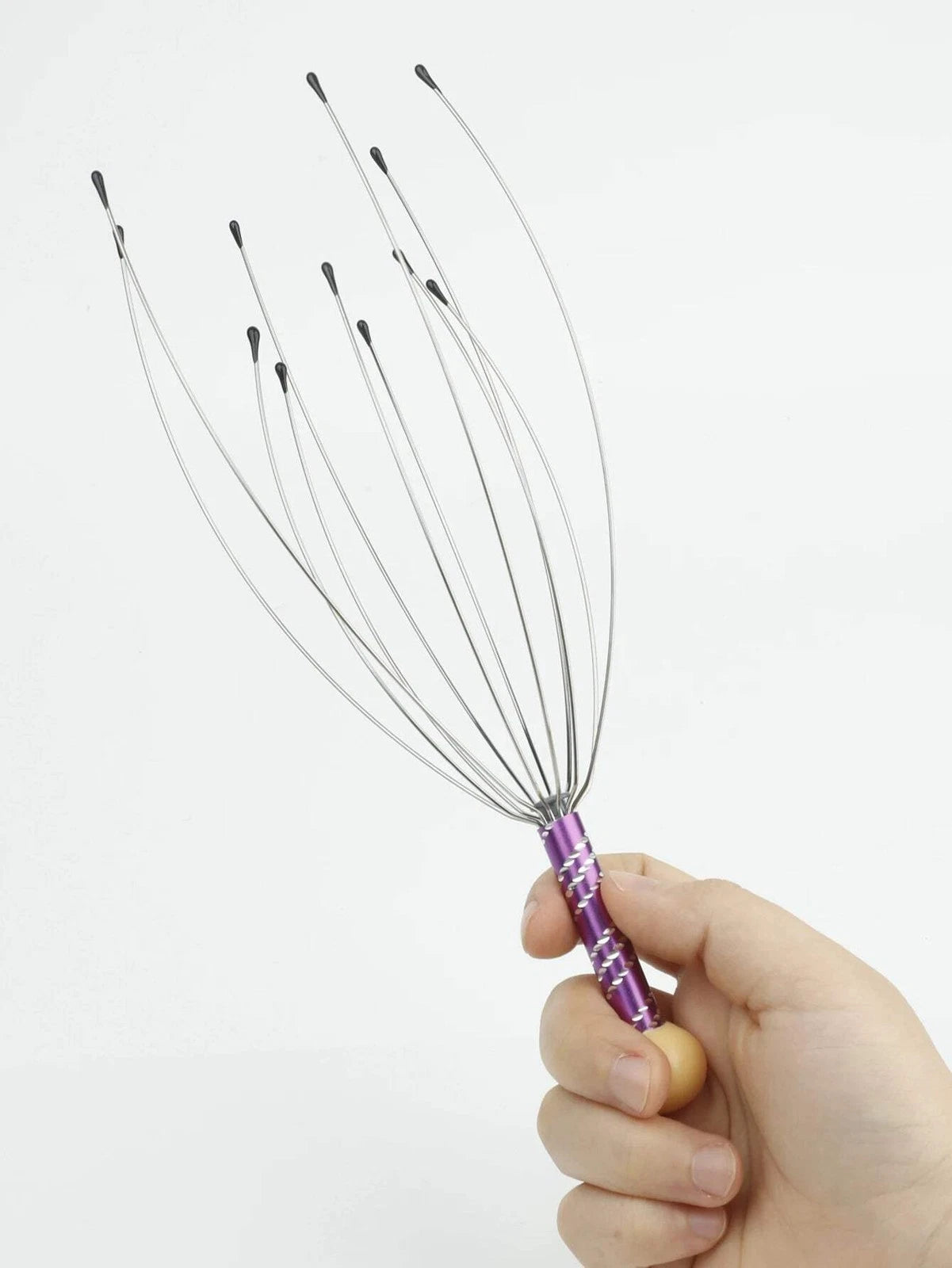 1/2sopus Head Massager Scalp Massage Claw Soul Extractor Relieves Tension Muscle