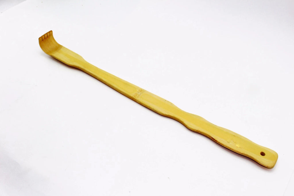 One Self - Massager Therapeutic Bamboo Back Scratcher, Wood 18 inch Itch Relief