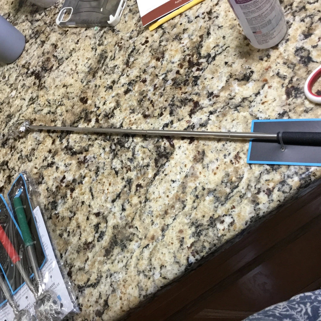 New 3 Pc. Metal Back Scratcher Back Extendable Massager Bear Claw Stocking Stuff