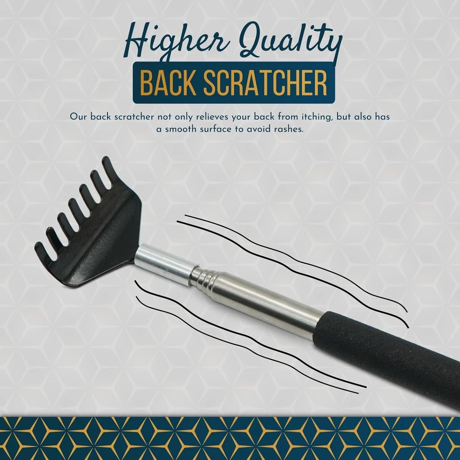 2 Pack Back Scratcher Against itching. Stainless Steel Back Scratcher for Women