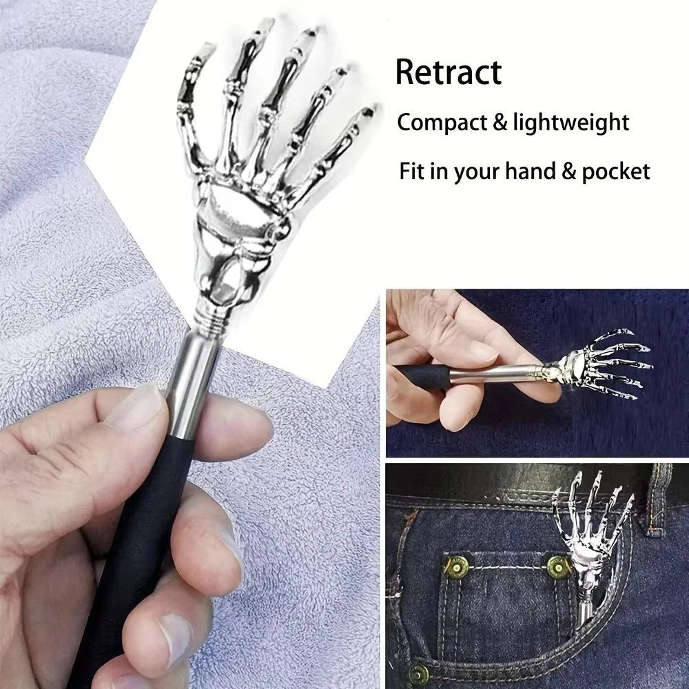 Extendable Back Scratcher Metal Claw Telescoping Backscratcher Massager Extend