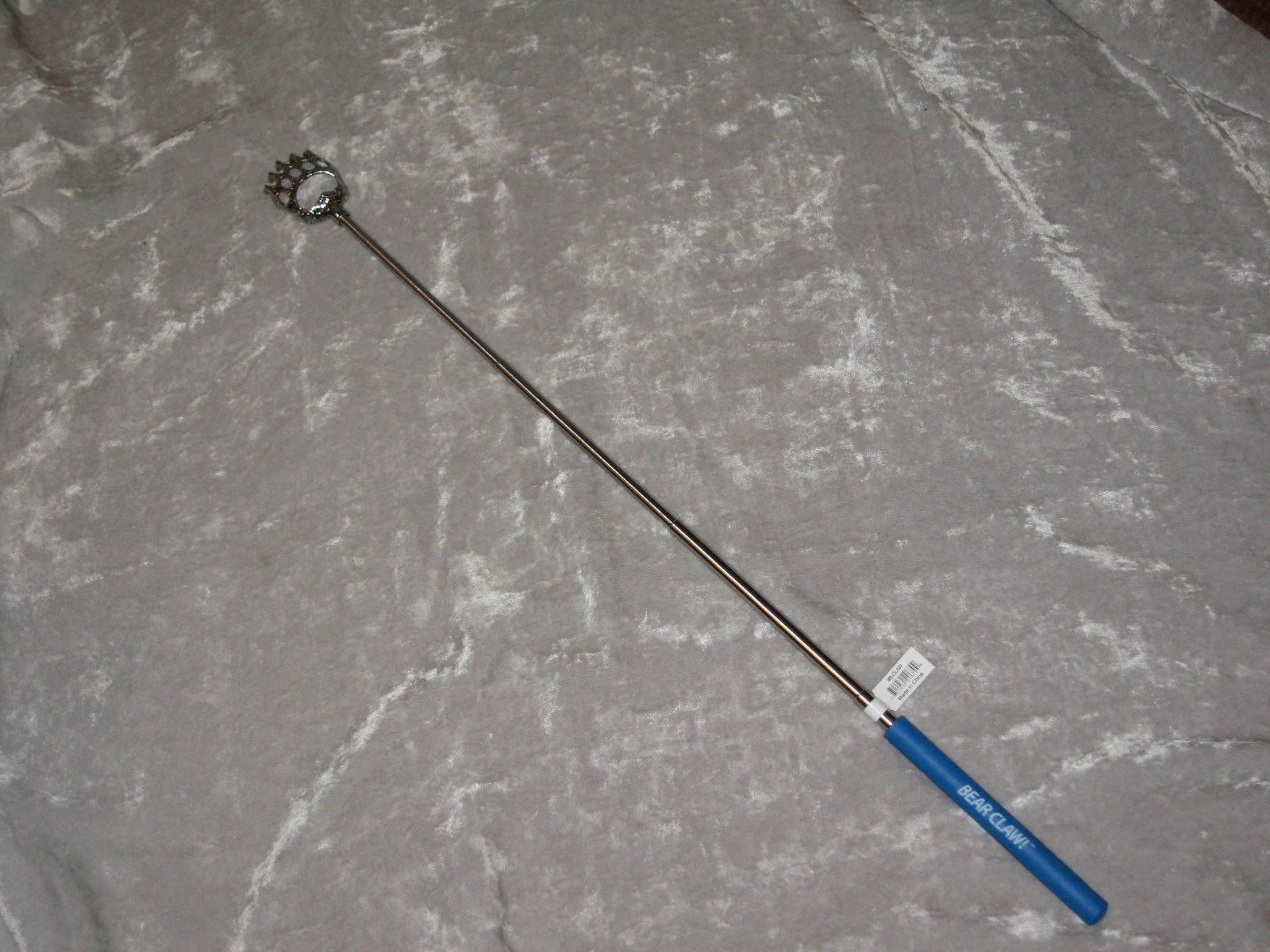 18" Telescopic Back Scratcher Extendable Pocket Claw Metal Compact NEW!