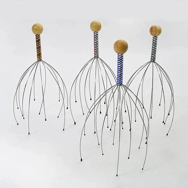 Octopus Head Massager: UK Scalp Scratcher for Relaxation & Healthy Hair