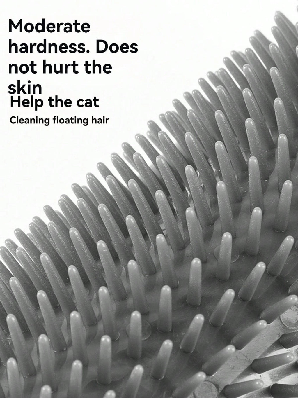 1x Cat Self Groomer Brush Wall Corner Grooming Brush Massage hair scratcher