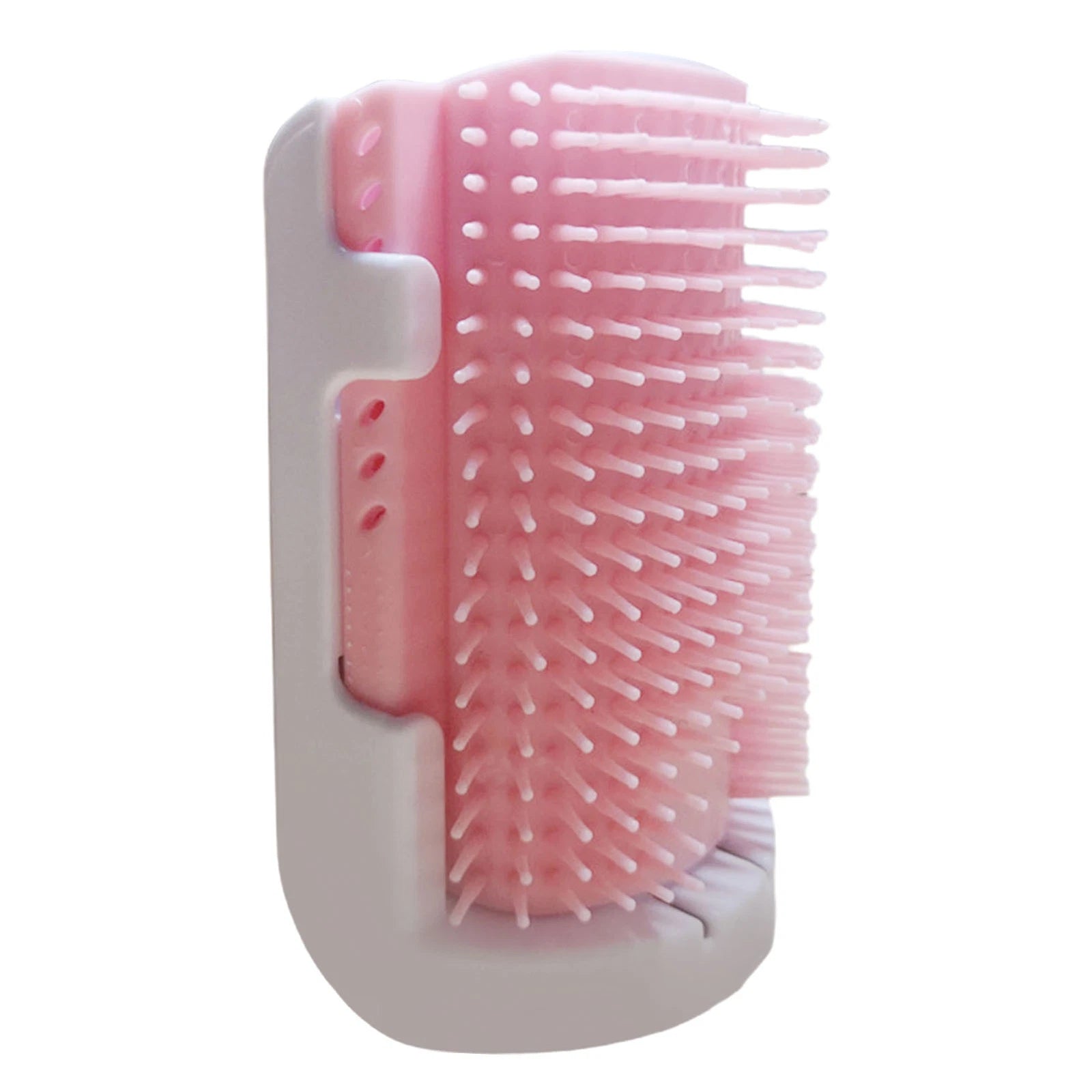 Cat Self Groomer with Catnip Wall Corner Massage Comb Scratcher Grooming Brush