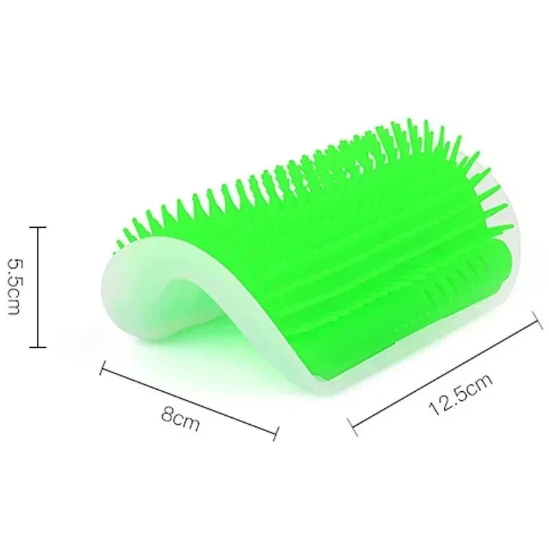 Cat Corner Brush Comb Massager for Cat Arch Plastic Scratcher Remove Hair Comb G