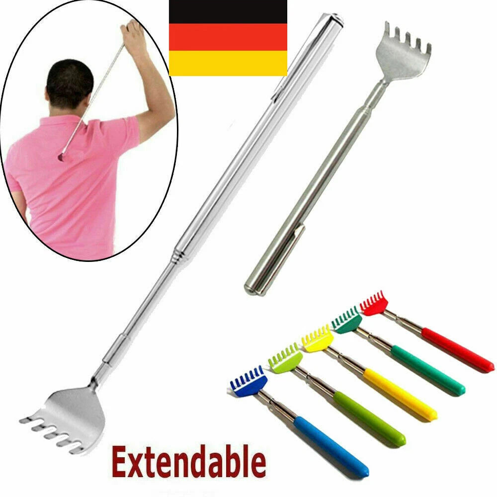 Back Scratcher, Telescopic, Extendable, Itching Aid, Extension Tools - DE-
