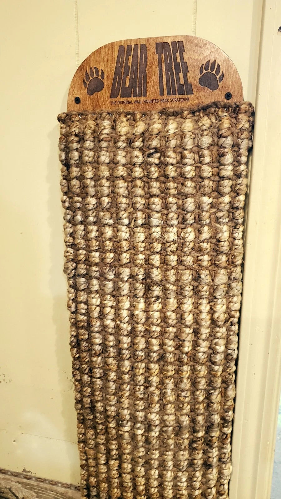 Wall Mounted Back Scratcher, Man Cave Decor, Back Massager, Backscratcher