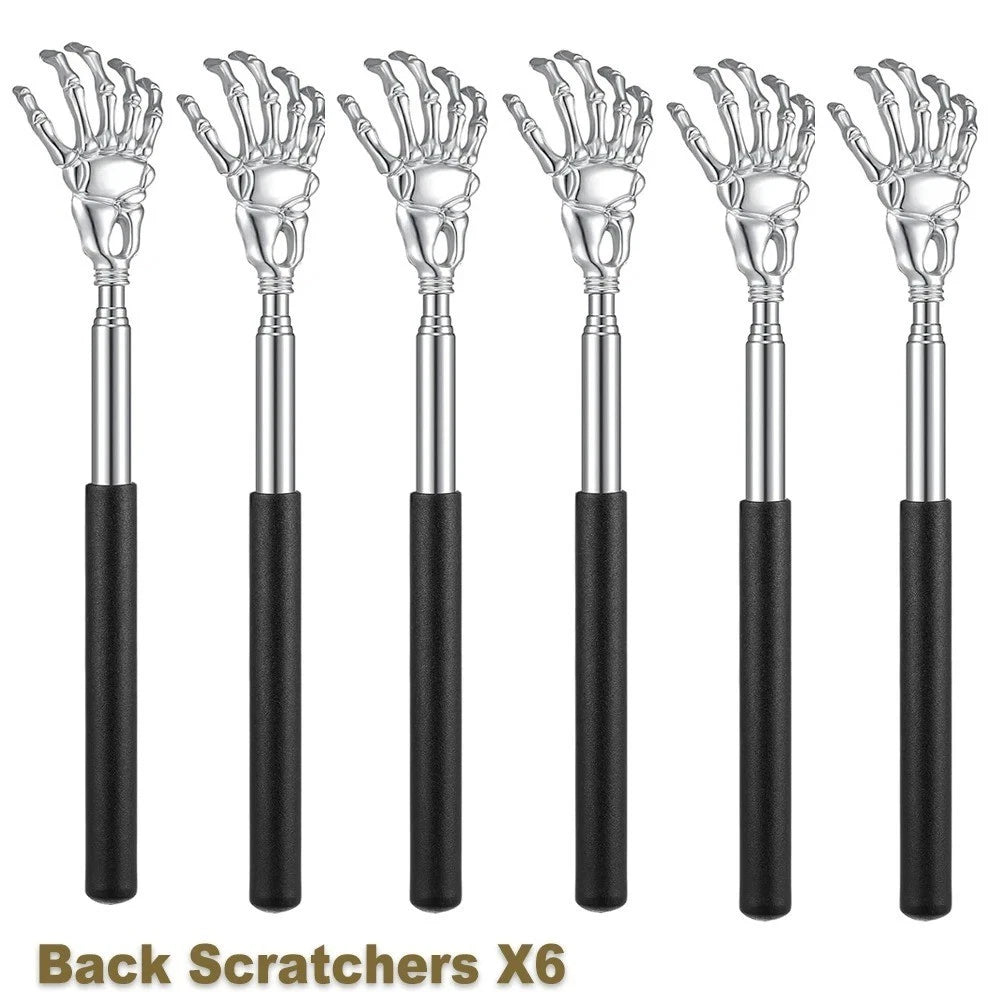 EAGLE CLAW METAL BACK SCRATCHER  TELESCOPIC EXTENDABLE MASSAGER UK STOCK