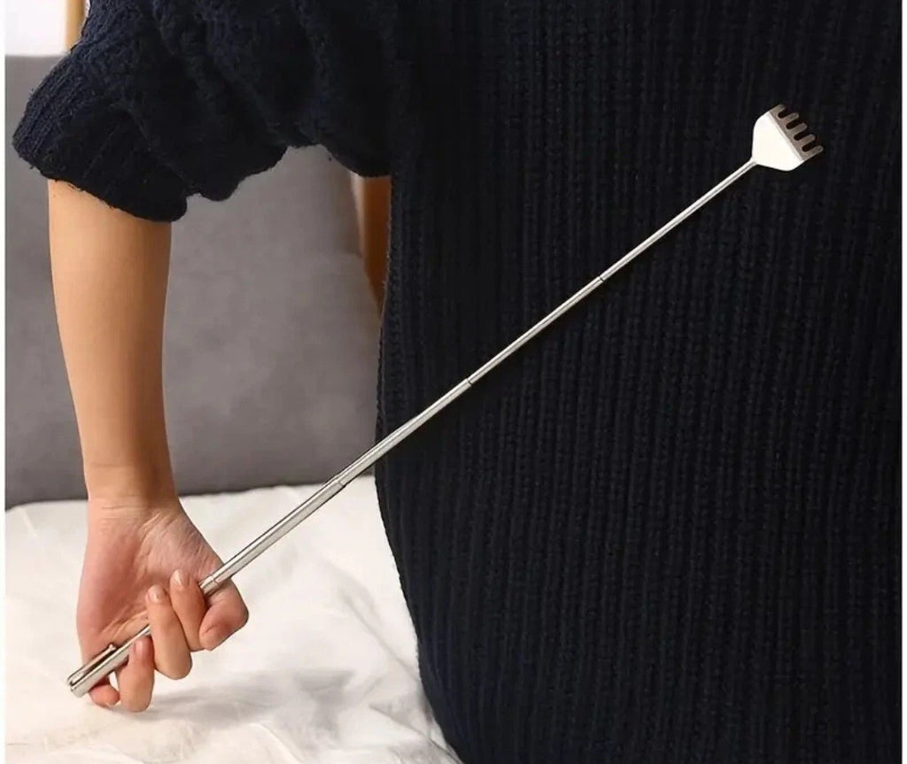 Back Scratcher Stainless Steel Extendable Telescopic Retractable Massager NEW