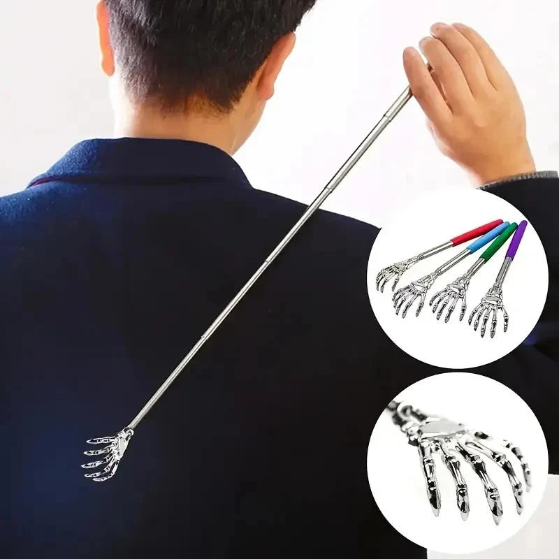Extendable Back Scratcher Metal Claw Telescoping Backscratcher Massager Extend