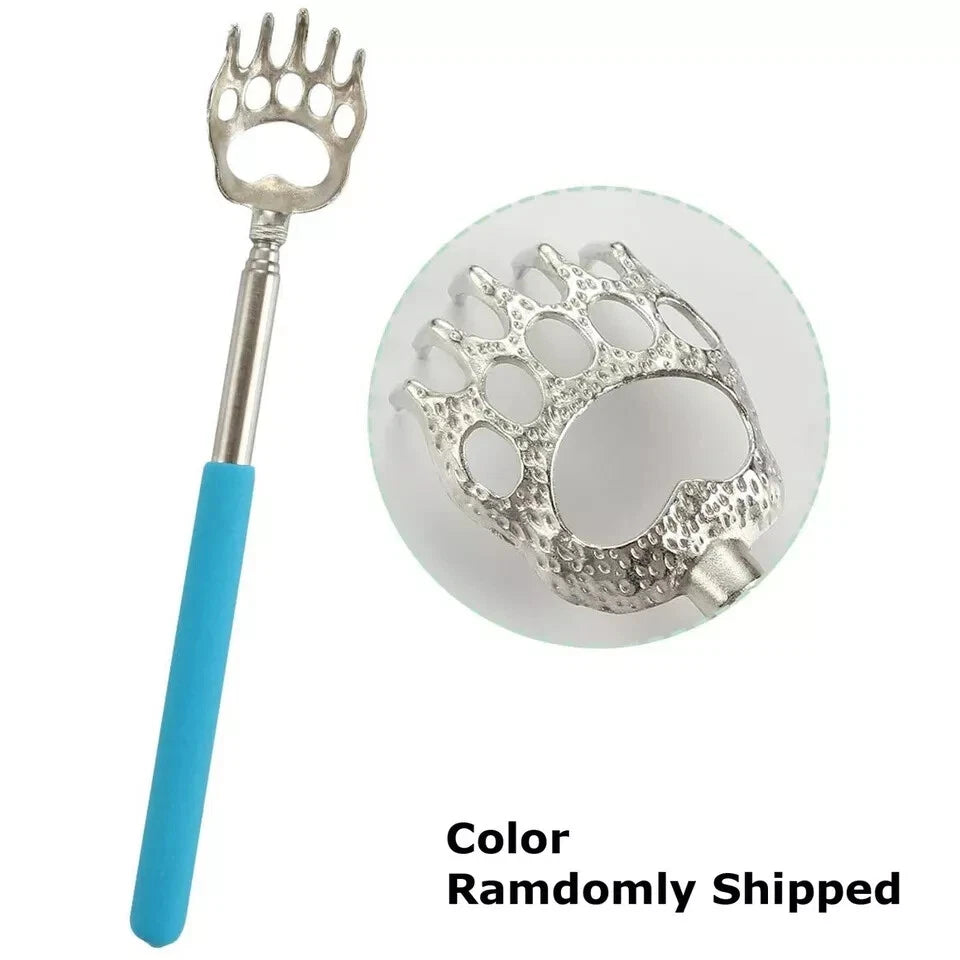 6 pack - NuvoMed Bear Claw Telescopic Metal Extendable Back Scratcher Massager