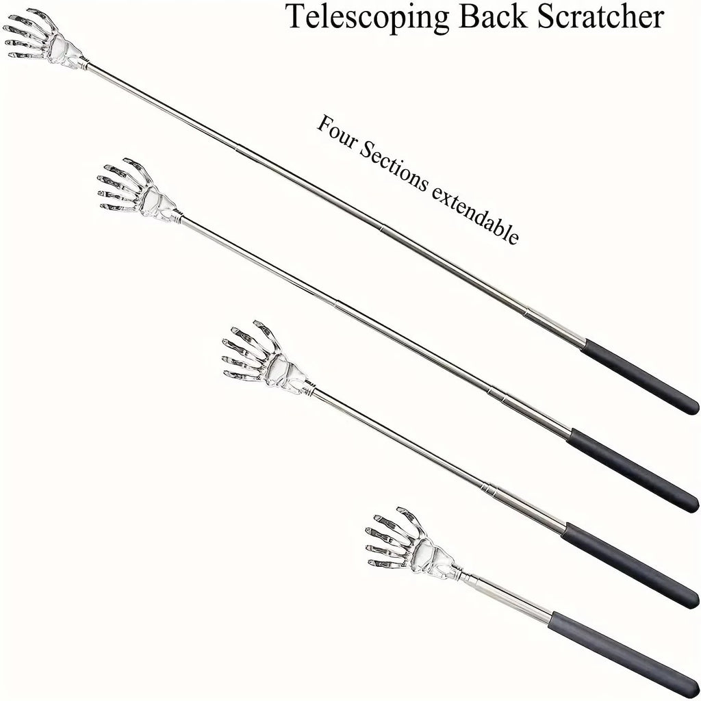 Extendable Back Scratcher Metal Claw Telescoping Backscratcher Massager Extend