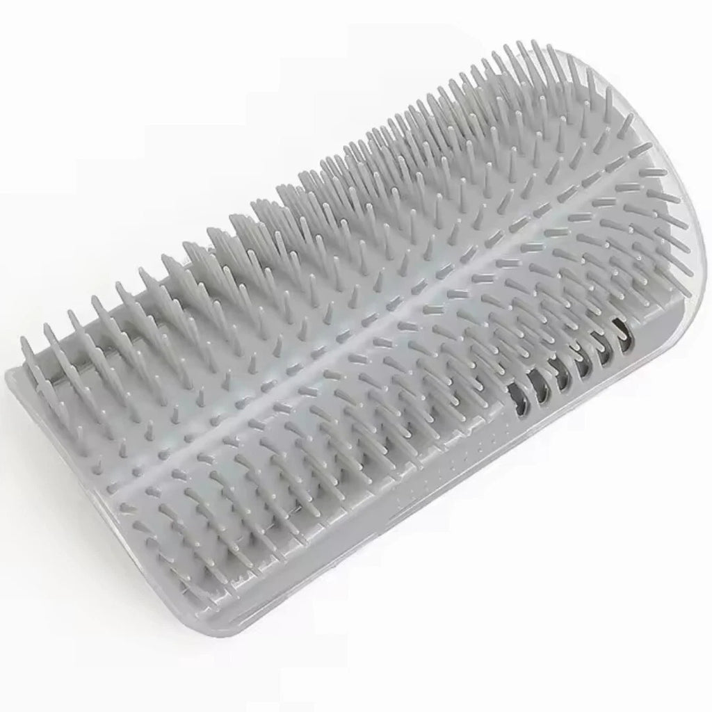 Cat Self-Groomer & Face Scratcher -Wall Corner Massage Comb, Grooming Brush Tool