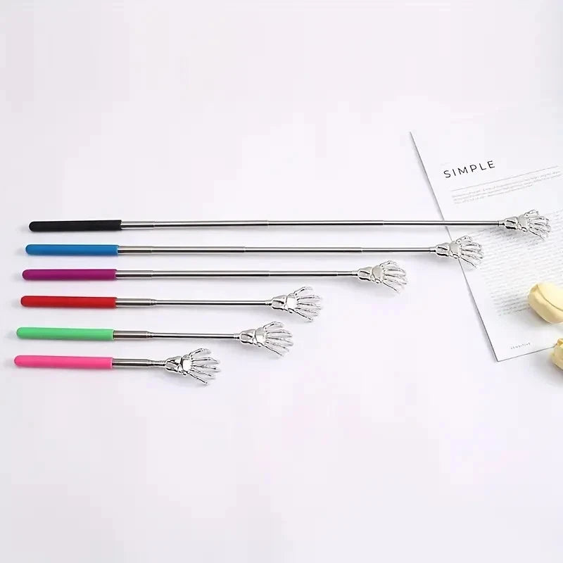 Extendable Back Scratcher Metal Claw Telescoping Backscratcher Massager Extend