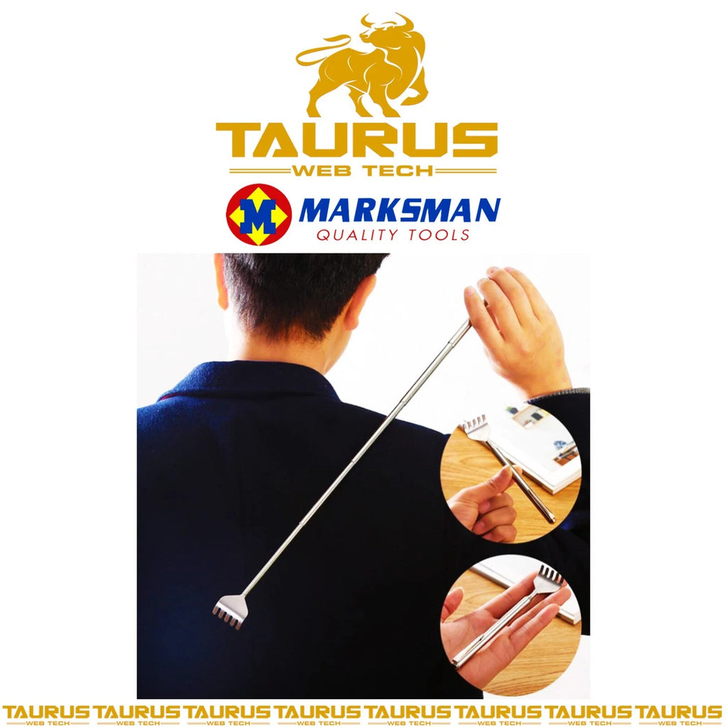 BEAR CLAW BACK SCRATCHER Metal Extending Extendable Massager Portable Telescopic