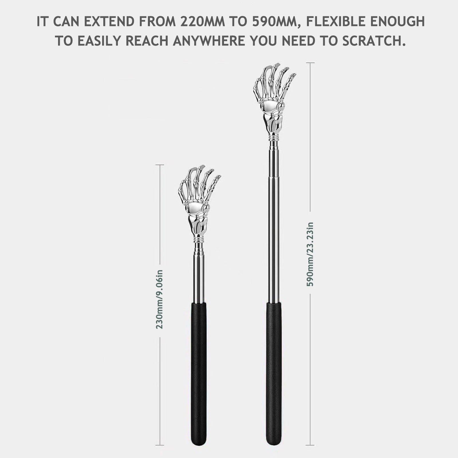 Portable Extendable Telescopic Back Scratcher Massager B0P2