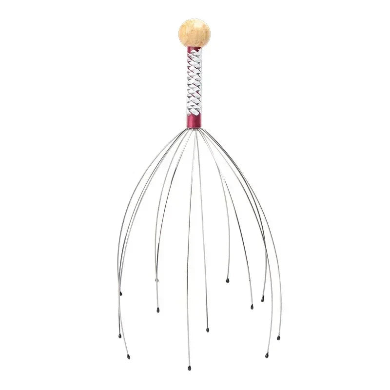 Octopus Scalp Massager – Relaxing Head Scratcher for Stress Relief & Hair Health