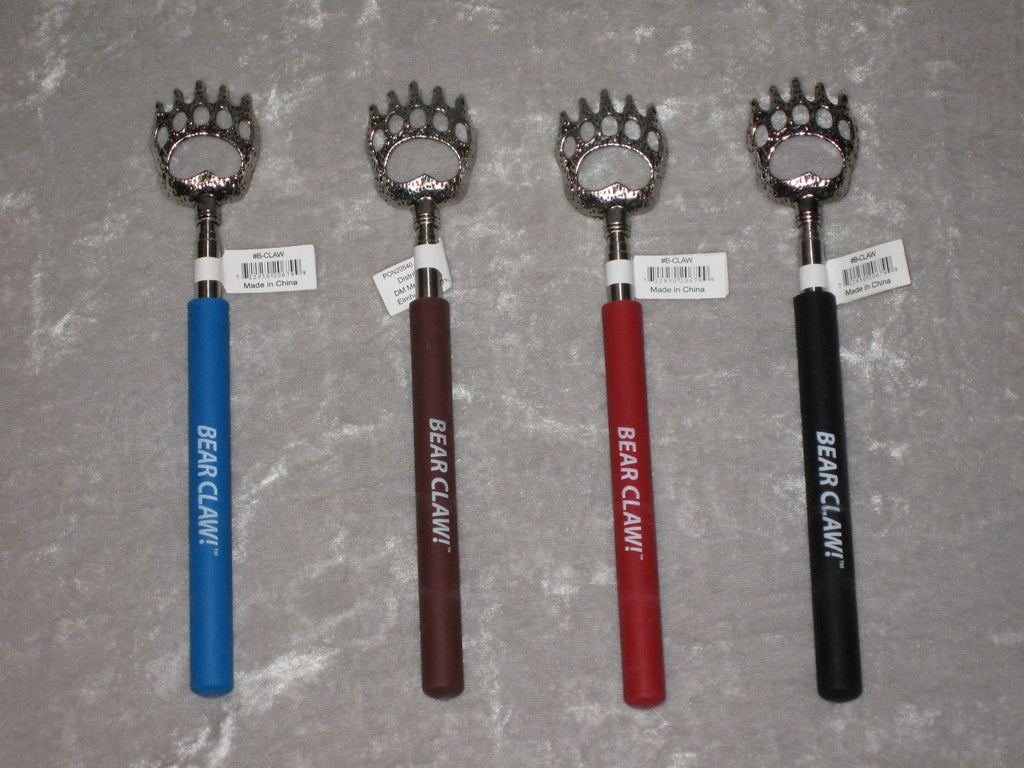 18" Telescopic Back Scratcher Extendable Pocket Claw Metal Compact NEW!