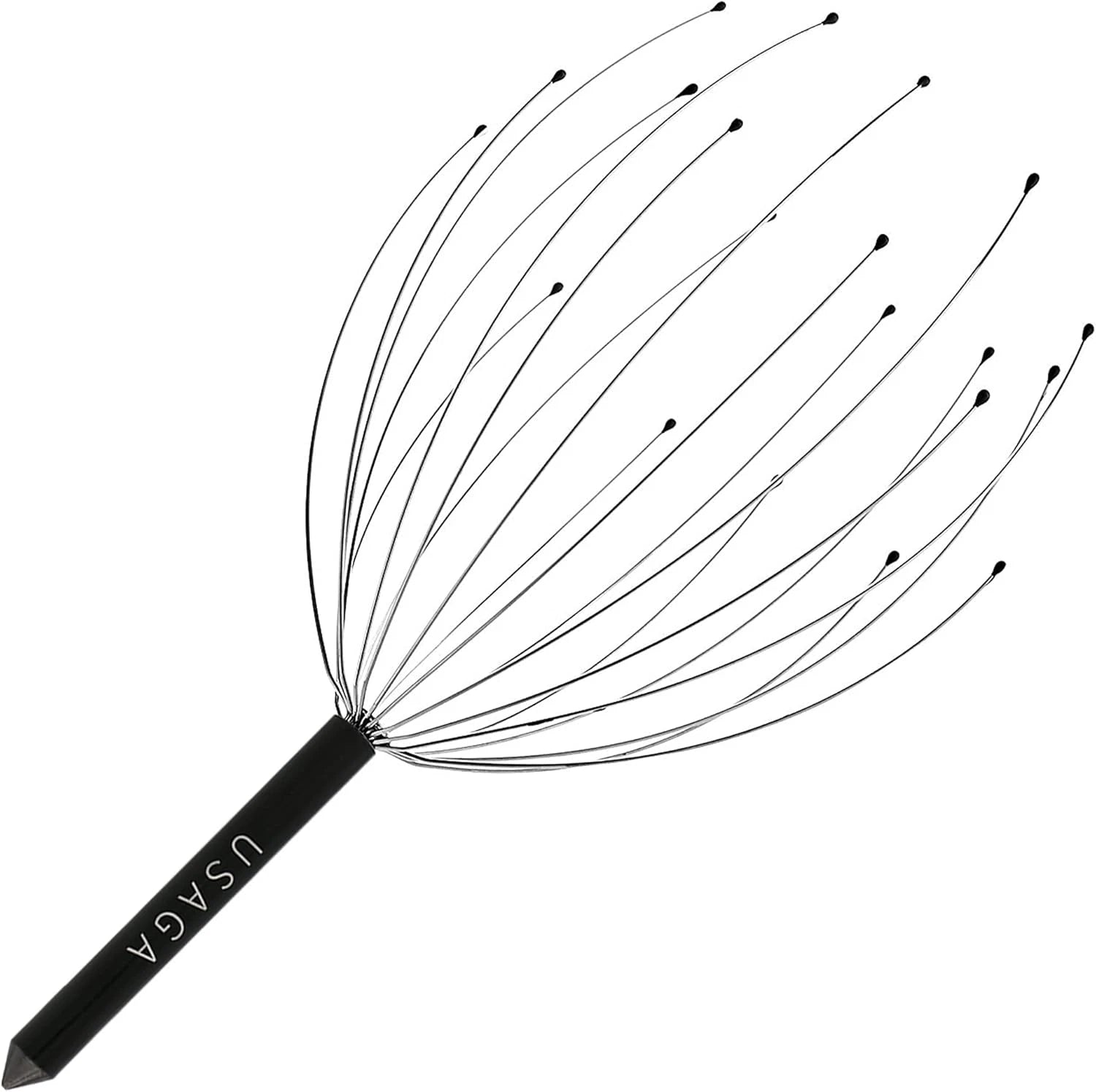 USAGA Head Massager Scalp Massager 20 Fingers Head Scratcher for Scalp Body Rela