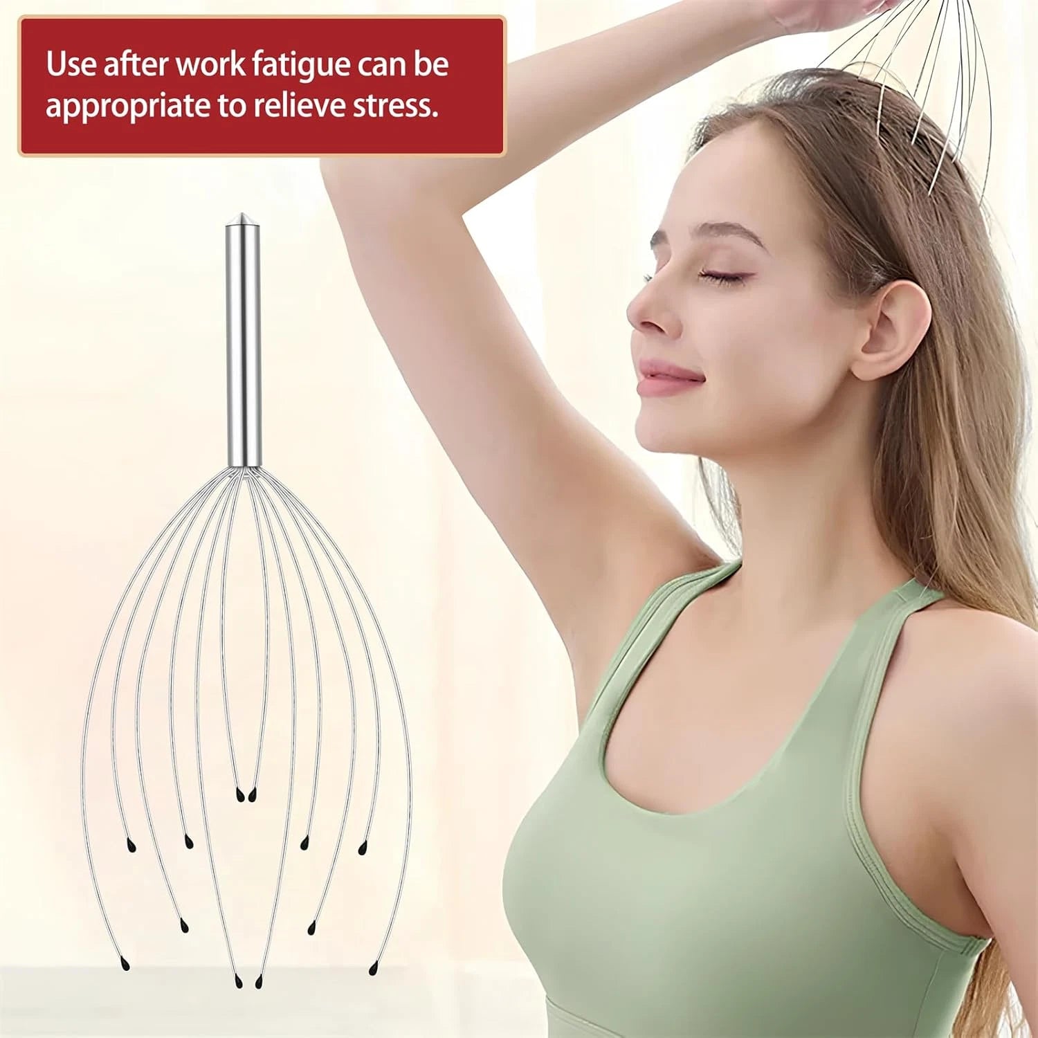 4 Pack Head Massager, Scalp Massager Relax Scratcher, Head Scratcher for Head Ma