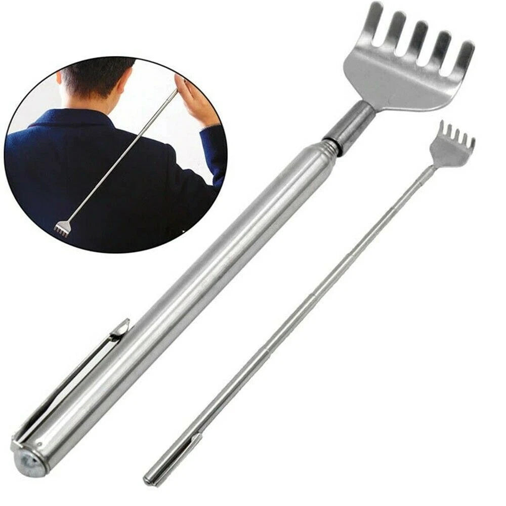Back Scratcher Telescopic Pockets Scratching Hand Extendable Scratching Aid Trouser Pocket New-