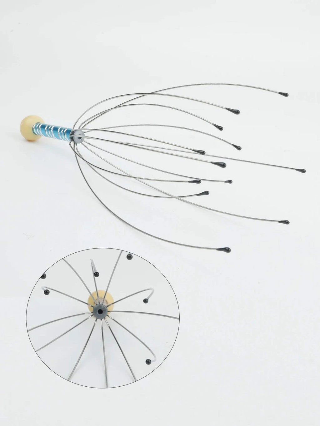1/2sopus Head Massager Scalp Massage Claw Soul Extractor Relieves Tension Muscle