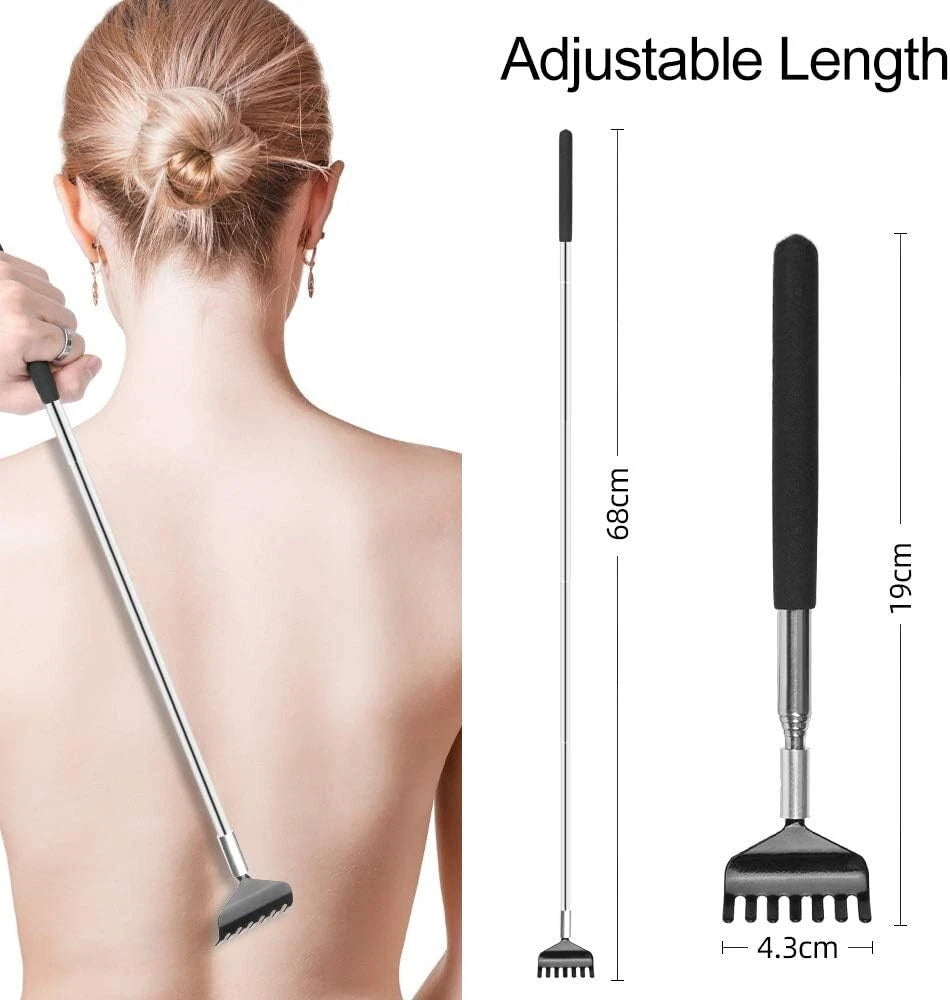 3x Premium Quality Portable Scratchers 20 Prongs Head for Deep Body Relaxation