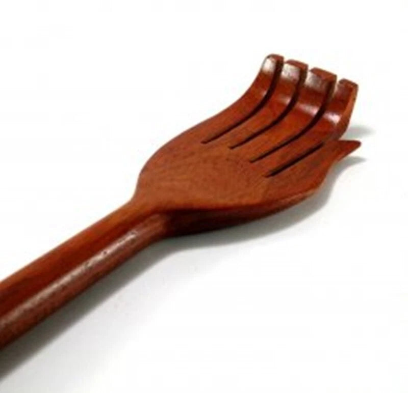 Back Scratcher New Wood Thai Vintage Handmade Stick Body Massager Wooden Gift