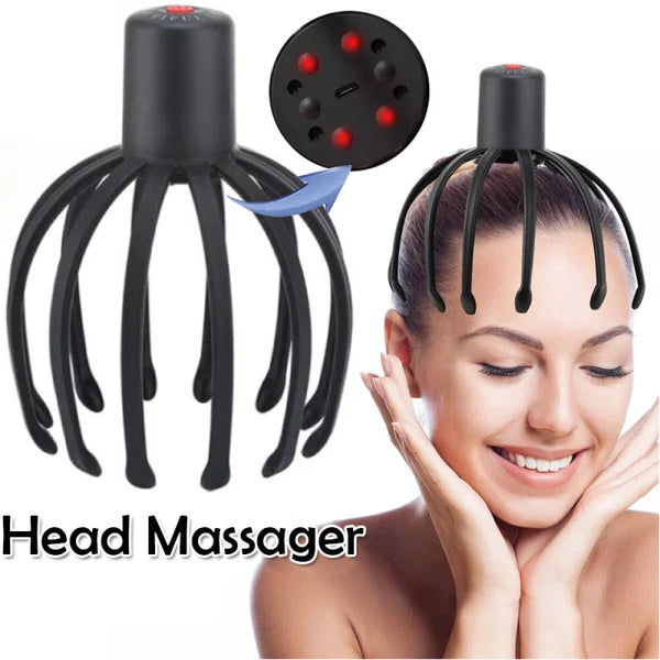 Octopus Claw Scalp Massager, Hair Scalp Scratcher Head Massager for Stress Relax