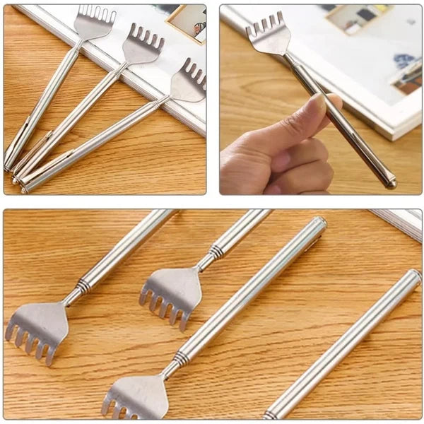 Portable Extendable Back Scratcher Stainless Steel for Men Women UK