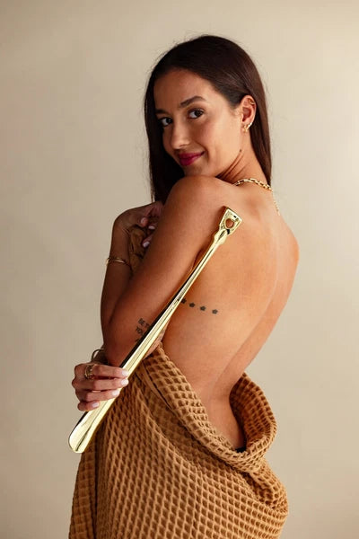 BACK SCRATCHER GOLD DIPPED 17.5"  BRAND NEW!